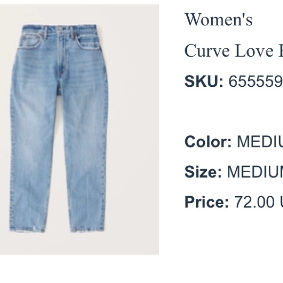 Abercrombie & Fitch denim - Picture 5 of 5